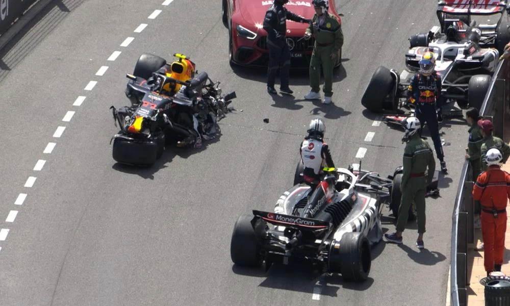 Τρομακτικό ατύχημα στο Γκραν Πρι του Μονακό για τον Πέρεθ της Red Bull